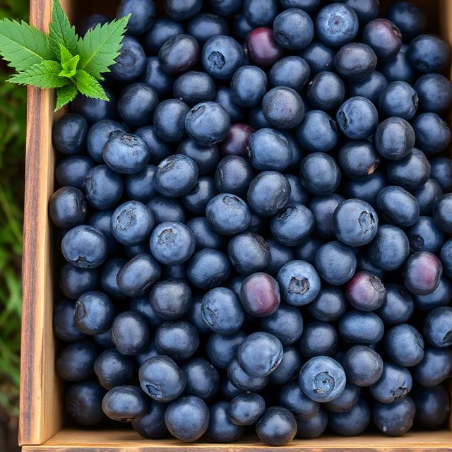 Arándanos frescos · Frutas y De temporada en Finca Thanaima · Villaviciosa · Mercáu Circular